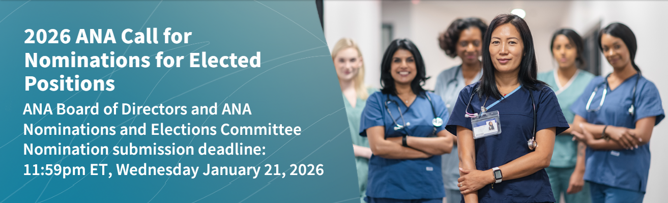 2026 ANA Call for Nominations for Elected Positions ANA Call for Nominations