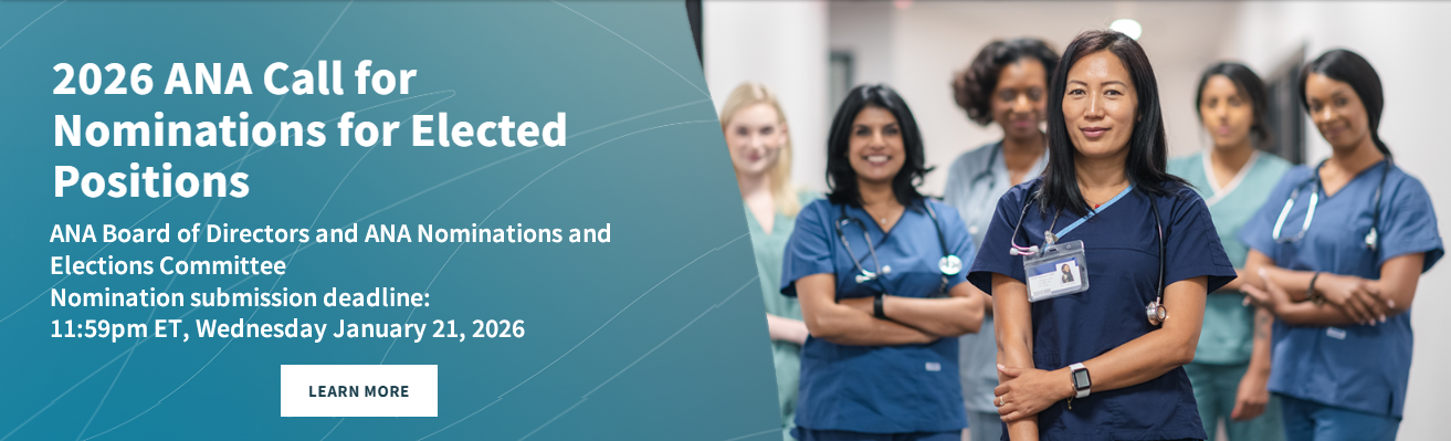 2026 ANA Call for Nominations for Elected Positions ANA Call for Nominations