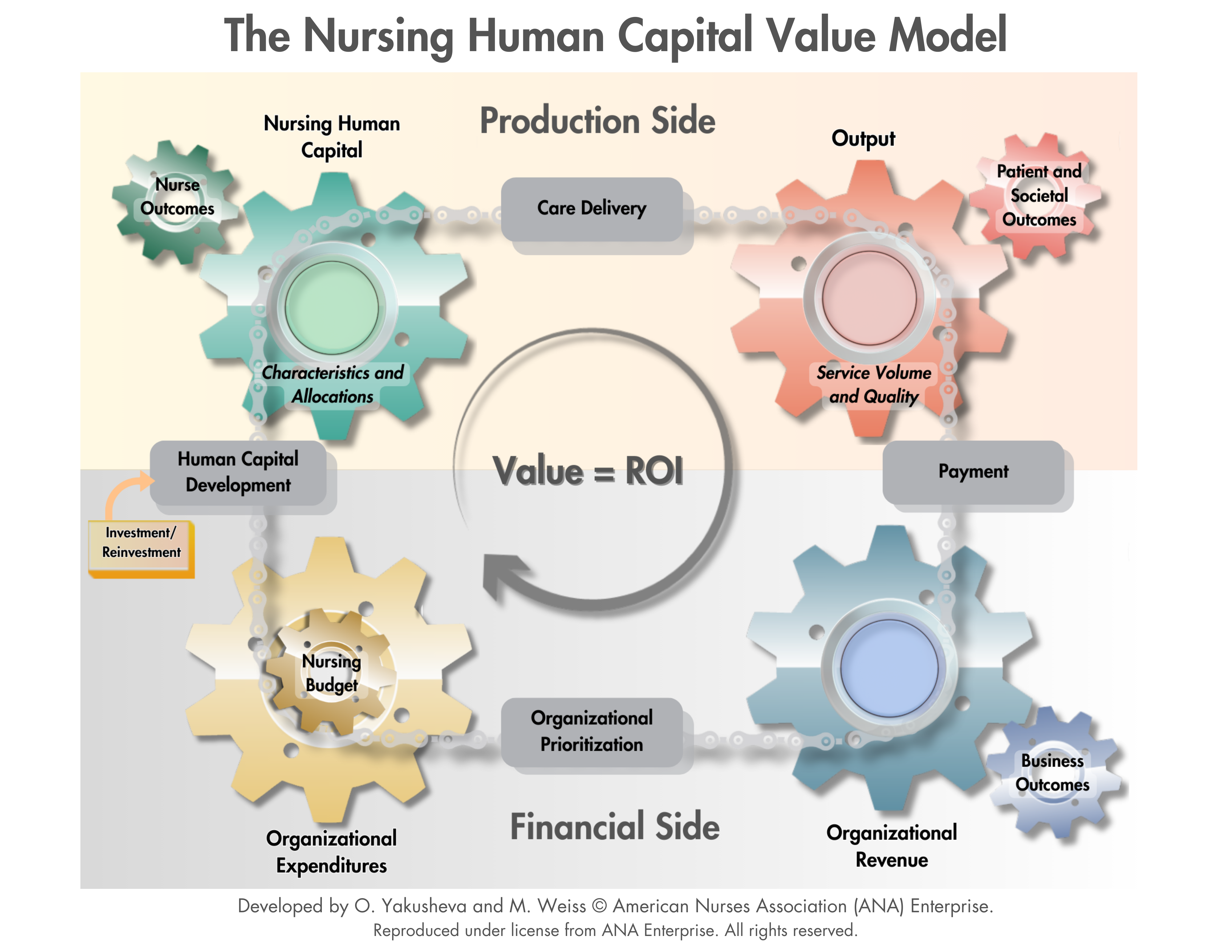 The Nursing Human Capital Value Model